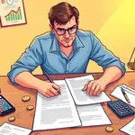 Tenha um plano de quitação definido antes de contratar