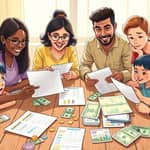 Inclua o valor das parcelas no orçamento mensal