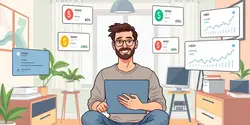 Conta para freelancers com recursos personalizados
