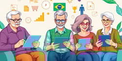 Plano de aposentadoria digital com gestão facilitada