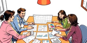 Envolva a família no planejamento financeiro mensal