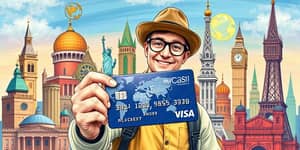 Cartão para viagem internacional exige planejamento prévio