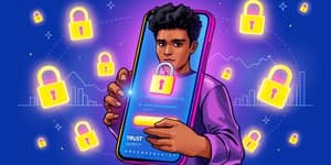 Solicite crédito apenas em plataformas confiáveis