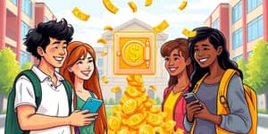 Conta universitária com investimento automático