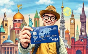 Cartão para viagem internacional exige planejamento prévio