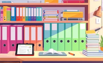 Mantenha todos os documentos e comprovantes organizados