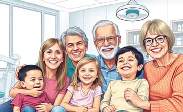 Plano odontológico familiar para toda a família