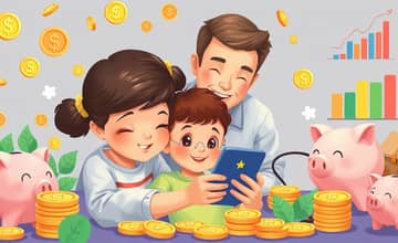 Conta digital infantil para educação financeira