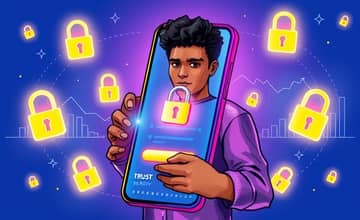 Solicite crédito apenas em plataformas confiáveis