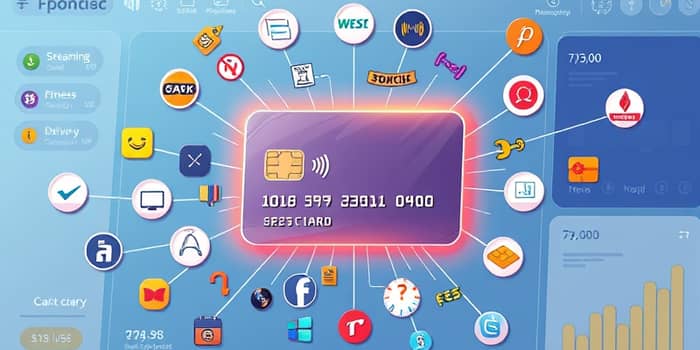 Centralize assinaturas em um único cartão para controle fácil