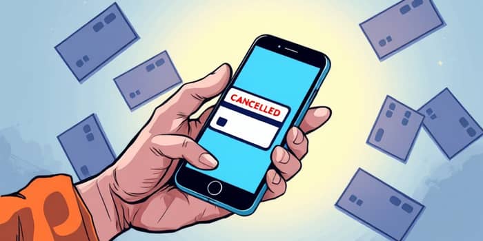 Solicite cancelamento imediato em caso de perda ou roubo