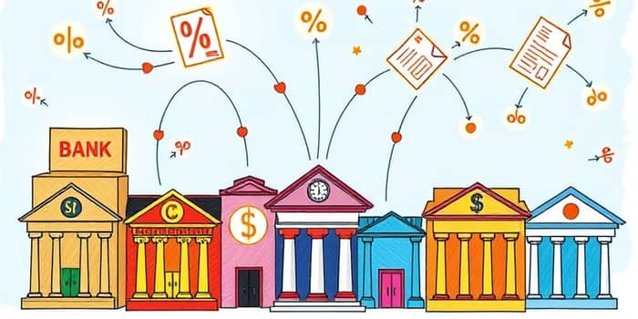 Compare taxas entre diferentes instituições antes de contratar
