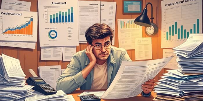 Reavalie a real necessidade do crédito antes de fechar contrato