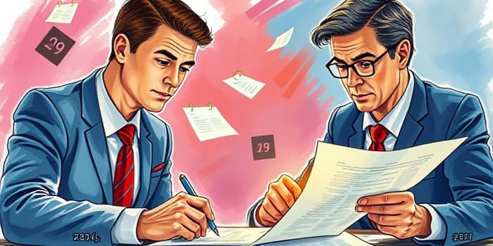 Verifique se o contrato permite alterações de prazo