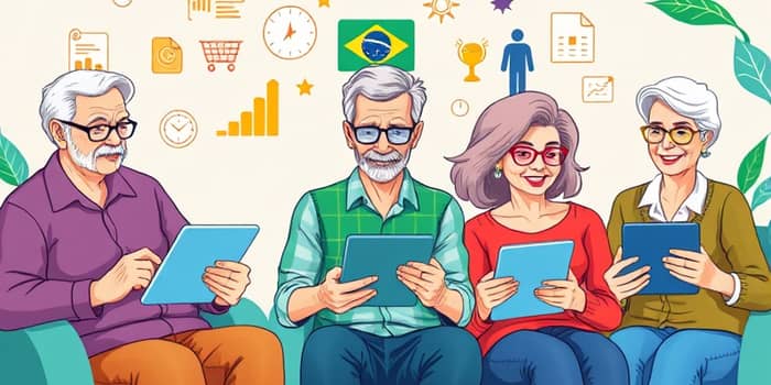 Plano de aposentadoria digital com gestão facilitada
