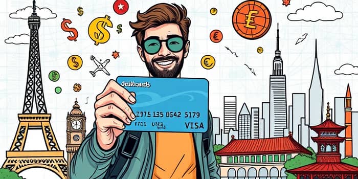 Conta multimoeda para viagens internacionais