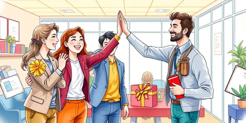 Crie recompensas para cada meta alcançada