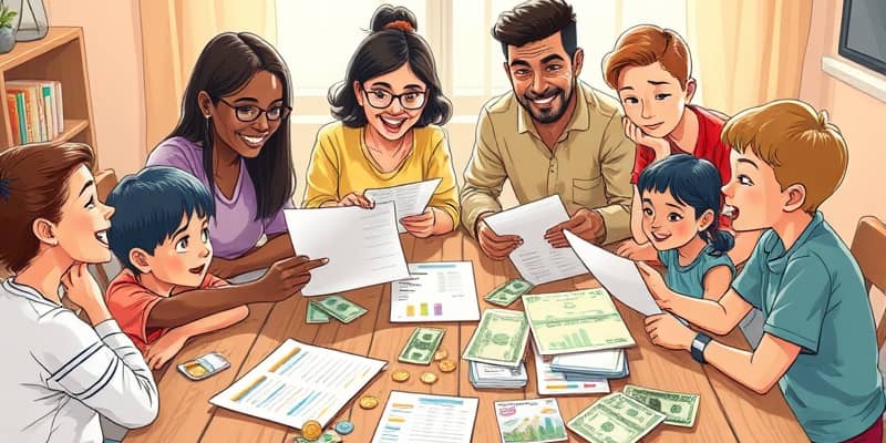 Inclua o valor das parcelas no orçamento mensal