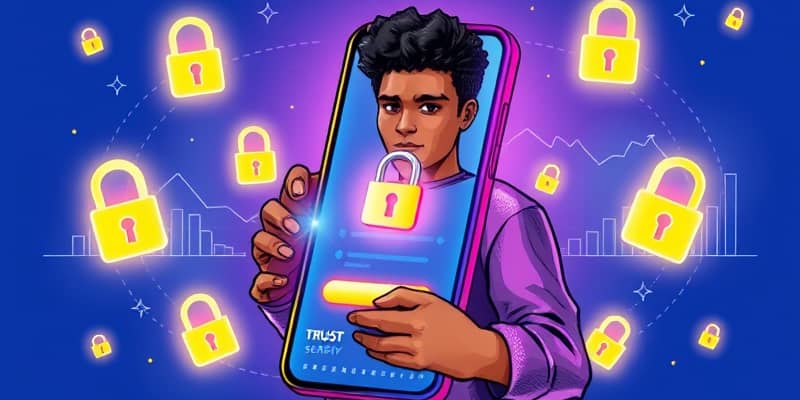 Solicite crédito apenas em plataformas confiáveis